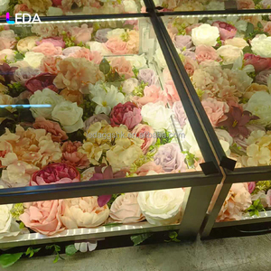 Panel de Luz LED para Escenarios de Bodas y Eventos LEDA, Panel de Flores Decorativo, Pieza Cuadrada de Cristal para Pista de Baile - Product Image 6