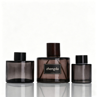 Bouteilles diffuseurs à roseaux en verre de qualité supérieure, 50ml, 120ml, 200ml, en gros usine, contenants vides en rotin, décorations pour la maison et la chambre