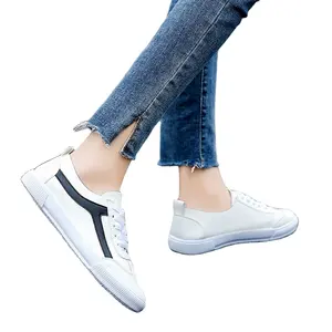 supplier stylish tn stock sport Fitness Walking schuhe mann pvc Women's casual leather shoes