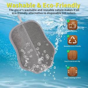 Guantes para Eliminar el Pelo Estático de Mascotas (Perros y Gatos) 2025, para Limpiar la Suciedad de las Mascotas, Eliminar el Pelo de Sofás, Muebles, Alfombras y Asientos de Coche - Product Image 3