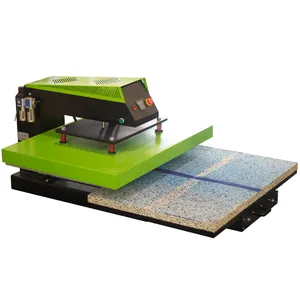 80 x 100 Large Format Pneumatic Automatic Sublimation Transfer Logo Printing Heat Press Machine 31x39