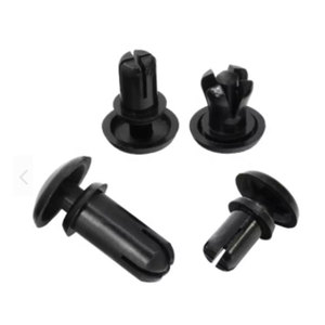 Remache de Plástico con Cierre a Presión, Negro, Blanco, Natural, Pasador de Bloqueo, Remache de Nylon R4070 - Product Image 3
