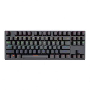 High Quality 87 <b>Keys</b> Anti-Ghost Mechanical Keyboard Waterproof Colorful LED Backlit Full Metal <b>Panel</b> for PC Gaming Laptop USB - Product Image 1