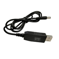 Câble Élévateur de Tension DC 5V vers 12V 1A pour Routeur Wifi et Batterie Externe