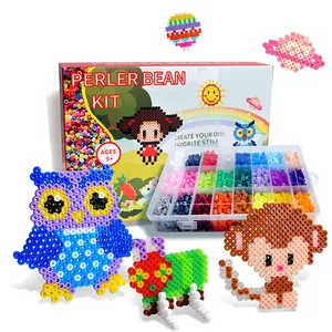 Diy Kids Educational Puzzle Toy Hama Perler Creative Fuse Beads Hama Puzzle Beads