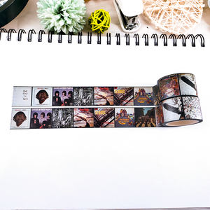 Faible QUANTITÉ MINIMALE DE COMMANDE personnalisé kpop perforé timbre-poste washi bandes et autocollants - Product Image 4