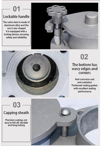 Hoge Kwaliteit Tankwagen Accessoires Stookolie Meetgat 4 "Olietanker Accessoires - Product Image 3