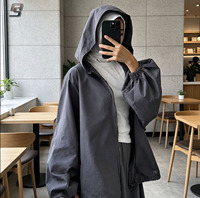 Ensemble Abaya pour femmes musulmanes, design personnalisé, veste à capuche, jupe large, robe islamique modeste