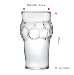Venta al por Mayor de Vasos de Cerveza de Boca Ancha Personalizados con Logotipo para la Copa de Fútbol 2026, Diseño Tradicional para <span class=keywords><strong>Pub</strong></span> - Product Image 2