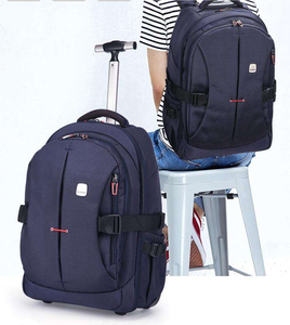 Sac à roulettes grande capacité, sac à bandoulière, sac à dos de voyage professionnel, valise à roulettes pivotantes, bagage, sac de voyage à roulettes - Product Image 6