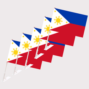 Philippines cờ filipino PH quốc gia nhỏ cờ nhỏ cho ngoài trời bên ngoài cửa tường trang trí với tự dính cơ sở - Product Image 1