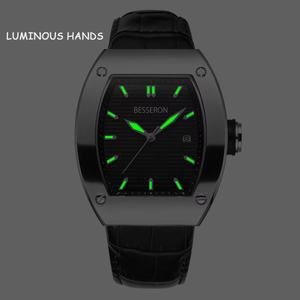 Reloj de Fábrica para Hombre, Mecánico, de Negocios, de Alta Gama, Diseño Exquisito, Analógico, Resistente al Agua, con Agujas Luminosas de Acero Inoxidable - Product Image 3