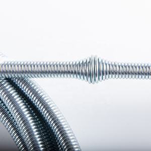 Desatascador de Tuberías en Espiral, Herramientas de Fontanería, Desatascador de Drenaje y Alcantarillado de 5 pies, 10 pies, 16 pies, 29.5 pies, 32.8 pies - Product Image 2