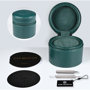 นาฬิกา San Martin Official 39 มม. หน้าปัด Guilloche MOP รุ่น Gada ใช้กลไก Miyota 9015 นาฬิกาข้อมือผู้ชายระบบออโตเมติกสุดหรู กันน้ำ 10 ATM รุ่น SN0150 - Product Image 6
