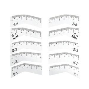 Modèle de cartographie des <span class=keywords><strong>sourcils</strong></span> BL Outils semi-permanents <span class=keywords><strong>pour</strong></span> professionnels Ensemble de 5 paires Modèle de mise en forme des <span class=keywords><strong>sourcils</strong></span> - Product Image 3