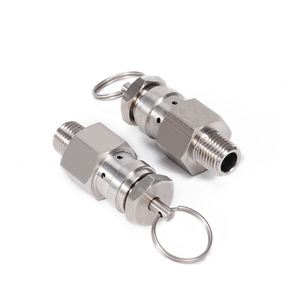 Mini válvula sanitaria de cerveza válvula reductora de presión de grado alimenticio de seguridad tirada a mano para potencia Manual de Gas - Product Image 5