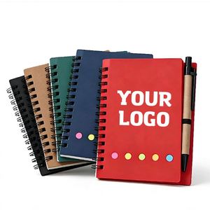 Promoción de Cuadernos Personalizados con Logotipo para Regalos Empresariales, Cuadernos Estándar, Juego de Cuadernos Espiral para Estudiantes de Secundaria - Product Image 1