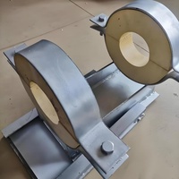 Support d'usine personnalisable-Collier de serrage à boulon réglable pour support de tuyau d'isolation-OEM