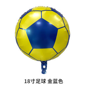 Globo de Aluminio Multicolor de 18 Pulgadas con Diseño de Balón de Fútbol para la Copa Mundial de Fútbol 2026, Gran Venta - Product Image 4