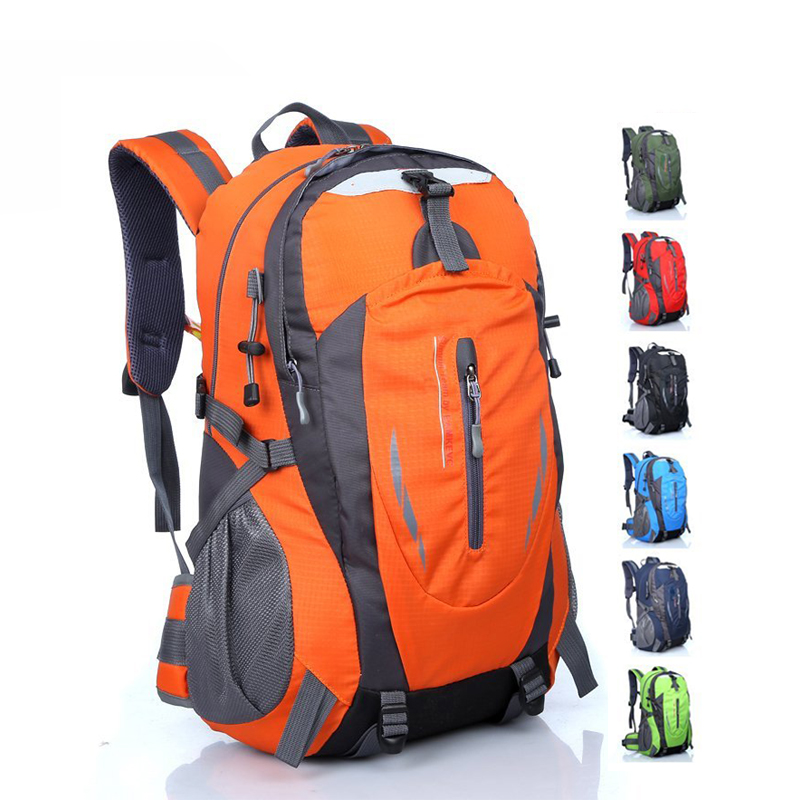 Ransel Mendaki Gunung Unisex, Ransel Bepergian Mendaki Gunung, Ransel Hiking, Ransel Camping, Tas Punggung Luar Ruangan, Anti Air 40L