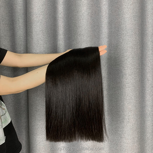 ผมต่อจากกัมพูชาอินเดียผมตรงมัดผมมนุษย์แบบไม่ผ่านการทำเคมี - Product Image 5