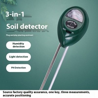Shuangyang 3-en-1 testeur de sol de précision humidité légère et pH-mètre traitement personnalisé direct du fabricant