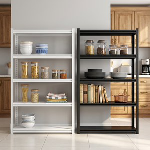 Metal <b>Storage</b> Rack Boltless Shelving Systems Steel Industrial Layered <b>Storage</b> Rack <b>Unit</b> Wooden Partition Load-bearing Style - Product Image 5