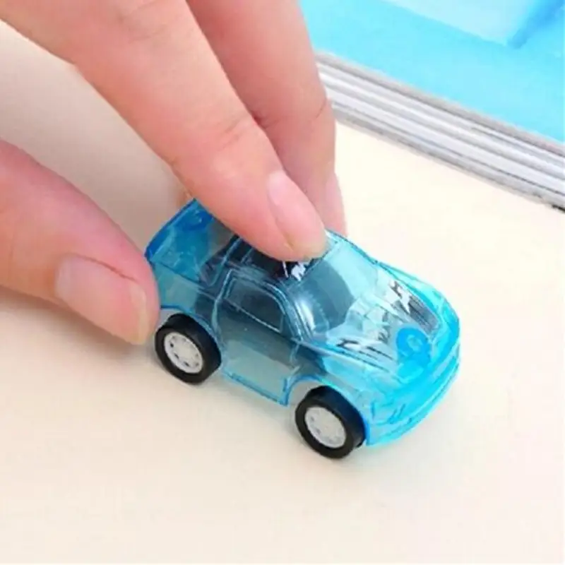 Cadeau pour enfants petits jouets Mini jouets de voiture transparents à retirer