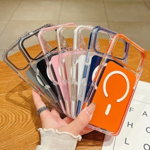 เคสโทรศัพท์มือถือ Senyork รุ่นใหม่ TPE สีดูโอโทน พร้อมกรอบกันกระแทก รองรับการชาร์จแบบแม่เหล็ก สำหรับ iPhone 11 12 13 14 15 16 17Air - Product Image 6