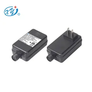 ETL FCC IP44 Pasang Dinding US, Adaptor Daya 24V 1,5 A Tahan Air Adaptor Ac Dc Penggunaan Luar Ruangan