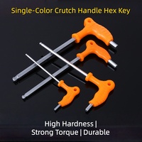 Powerlift Matte Finish 45 #   Set Kunci Hex Baja Gagang Plastik Berbagai Ukuran Penggunaan Industri/DIY Konstruksi Tugas Berat