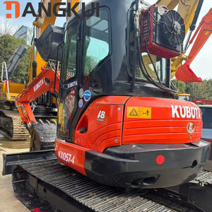 Excavadora KX057 Usada, Original de Japón, con Certificación EPA y CE, Mini Excavadora KX057-4 - Product Image 1