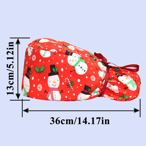 2025 casquettes d'allaitement de noël pour femmes chapeaux de gommage dent casquette médicale dentaire pour médecins respirant confortable chapeau de travail - Product Image 4