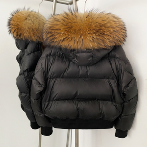 OFTBUY 2025 Manteau d'hiver de luxe pour <span class=keywords><strong>femme</strong></span>, <span class=keywords><strong>avec</strong></span> <span class=keywords><strong>capuche</strong></span> en fourrure de renard naturelle, 90% duvet de canard, épais, chaud, <span class=keywords><strong>imperméable</strong></span>, <span class=keywords><strong>parka</strong></span> <span class=keywords><strong>avec</strong></span> ceinture - Product Image 6