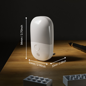 Soft Warm <b>Light</b> 2700K <b>Plug</b>-<b>in</b> LED Night <b>Light</b> for Cozy Indoor Ambiance - Product Image 3