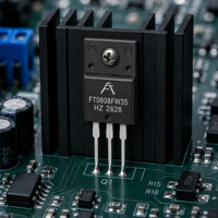 BTA08(FT0808FW35): Isolasi Internal Dv/dt Tinggi 3Q Triac Dua Arah 800V Paket TO-220F untuk Pengaturan Kecepatan Motor