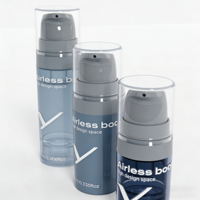 Flacon pompe airless en PP robuste et durable 5ml 10ml 15ml pour crème, lotion corporelle, écran solaire, démaquillant
