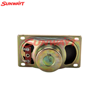 Haut-parleur compact SUNWAYT SW-ST4 carré 8 Ohm 5W pleine gamme à prix d'usine avec construction métal-plastique pour machine de jeu d'arcade anglaise