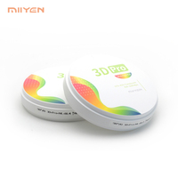 Bloc de zircone dentaire MIIYEN esthétique tout-en-un 3D Pro, bloc de zircone dentaire multicouche, bloc de zircone dentaire