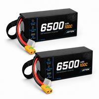 بطارية ليثيوم بوليمر JOTEN OEM ODM بسعة 6500 مللي أمبير 6S 22.2 فولت 100C عالية التفريغ 144.30 واط ساعة حزمة طاقة مخصصة لنماذج طائرات FPV بدون طيار توريد B2B