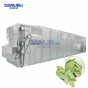 Equipo de Secado de Banda Transportadora Continua con Certificación CE, Máquina de Secado de Hojas de Té y Vegetales - Product Image 1