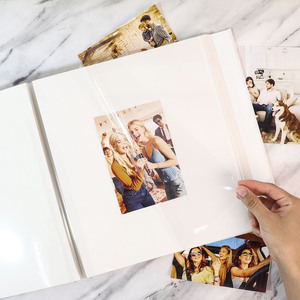 Album photo personnalisé à faible MOQ, auto-adhésif, grande capacité, pour impression en usine, <span class=keywords><strong>livre</strong></span> d'images, album de souvenirs familial, fabricant d'albums photo - Product Image 3