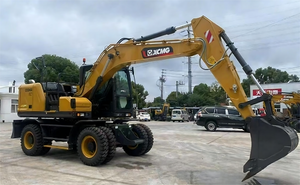Top Brand China XE155WGA With 0.6M3 Bucket New 15 Ton <b>Wheel</b> <b>Excavator</b> 15 Ton <b>Wheel</b> Digger for Sale - Product Image 2