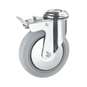 Roue de chariot industrielle de qualité supérieure à usage léger avec double roulement à billes Capacité de charge de 70 kg à 150 kg Diamètre de 80 à 152 mm - Product Image 1