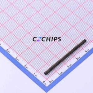 X1311WVS-36J-C18D42R1 Pin Header SMD,P=1.27mm Connector ( Pin Structure: 1x36P )( Pitch: 1.27mm )( Row Spacing: 1.27mm ) - Product Image 1