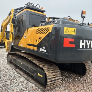 Grandes excavatrices hydrauliques sur chenilles d'occasion Hyundai HX220HD 22 tonnes, excavatrices à godets d'occasion Hyundai 220 HX220 - Product Image 3