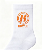 Chaussettes de sport pour hommes, confortables, respirantes, absorbant la transpiration, séchage rapide, logo personnalisé, cyclisme