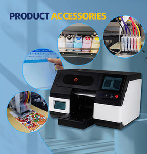 Stampante Inkjet Industriale ad Alta Velocità per Testine di Stampa UV DTF Flatbed e Roll-to-Roll, Inchiostro CMYK/<span class=keywords><strong>WV</strong></span>, per PVC, Carte d'Identità, Flex, di Piccole Dimensioni - Product Image 5