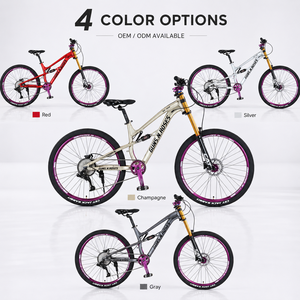 Bicicleta de Montaña de Aluminio de 27.5 Pulgadas con Suspensión Completa, 10 Velocidades, Soft Tail, Downhill, MTB, Frenos de Disco Hidráulicos ZL-AL-02M - Product Image 5