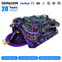 Équipement de terrain de jeu intérieur pour enfants, centre de divertissement pour enfants de grande envergure, personnalisé OEM ODM